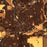 Janesville Wisconsin Map Print in Ember Style Zoomed In Close Up Showing Details