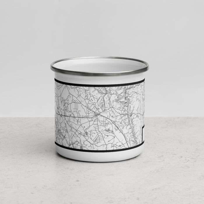 Front View Custom Jasper Georgia Map Enamel Mug in Classic
