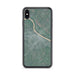 Custom iPhone XS Max Jefferson City Missouri Map Phone Case in Afternoon