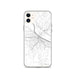 Custom iPhone 11 Jefferson City Missouri Map Phone Case in Classic