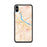 Custom iPhone XS Max Jefferson City Missouri Map Phone Case in Watercolor