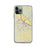 Custom iPhone 11 Pro Jefferson City Missouri Map Phone Case in Woodblock