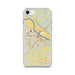 Custom iPhone SE Jefferson City Missouri Map Phone Case in Woodblock