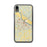 Custom iPhone XR Jefferson City Missouri Map Phone Case in Woodblock
