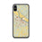 Custom iPhone X/XS Jefferson City Missouri Map Phone Case in Woodblock