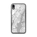 Custom Jersey City New Jersey Map Phone Case in Classic