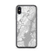 Custom Jersey City New Jersey Map Phone Case in Classic