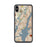 Custom Jersey City New Jersey Map Phone Case in Woodblock