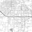 Jonesboro Arkansas Map Print in Classic Style Zoomed In Close Up Showing Details