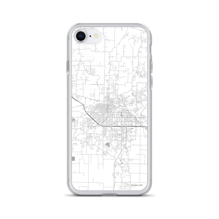 Custom Jonesboro Arkansas Map iPhone SE Phone Case in Classic
