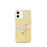 Custom Jonesboro Arkansas Map iPhone 12 mini Phone Case in Woodblock