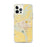 Custom Jonesboro Arkansas Map iPhone 12 Pro Max Phone Case in Woodblock
