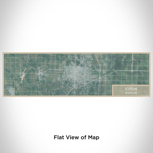 Flat View of Map Custom Joplin Missouri Map Enamel Mug in Afternoon