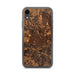 Custom iPhone XR Joplin Missouri Map Phone Case in Ember