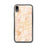 Custom iPhone XR Joplin Missouri Map Phone Case in Watercolor