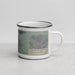 Right View Custom Joshua Tree National Park Map Enamel Mug in Afternoon