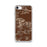 Custom Joshua Tree National Park Map iPhone SE Phone Case in Ember