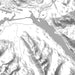 Juneau Alaska Map Print in Classic Style Zoomed In Close Up Showing Details
