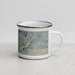 Right View Custom Jurupa Valley California Map Enamel Mug in Afternoon