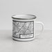 Right View Custom Jurupa Valley California Map Enamel Mug in Classic