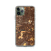 Custom iPhone 11 Pro Jurupa Valley California Map Phone Case in Ember
