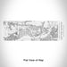 Rendered View of Jurupa Valley California Map Engraving on 10oz Stainless Steel Insulated Cup with Sliding Lid in White