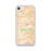 Custom iPhone SE Jurupa Valley California Map Phone Case in Watercolor