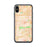 Custom iPhone X/XS Jurupa Valley California Map Phone Case in Watercolor
