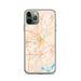 Custom Kalamazoo Michigan Map Phone Case in Watercolor