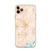 Custom Kalamazoo Michigan Map Phone Case in Watercolor