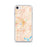 Custom Kalamazoo Michigan Map iPhone SE Phone Case in Watercolor