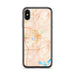 Custom Kalamazoo Michigan Map Phone Case in Watercolor