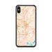 Custom Kalamazoo Michigan Map Phone Case in Watercolor