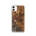 Custom Kalispell Montana Map Phone Case in Ember