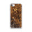 Custom Kalispell Montana Map iPhone SE Phone Case in Ember