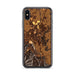 Custom Kalispell Montana Map Phone Case in Ember