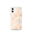 Custom Kalispell Montana Map iPhone 12 mini Phone Case in Watercolor