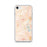 Custom Kalispell Montana Map iPhone SE Phone Case in Watercolor