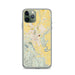 Custom Kalispell Montana Map Phone Case in Woodblock