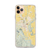 Custom Kalispell Montana Map Phone Case in Woodblock