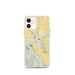 Custom Kalispell Montana Map iPhone 12 mini Phone Case in Woodblock