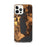 Custom iPhone 12 Pro Max Kangaroo Lake Wisconsin Map Phone Case in Ember