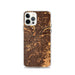 Custom Kansas City Missouri Map iPhone 12 Pro Phone Case in Ember