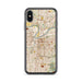 Custom Kansas City Missouri Map Phone Case in Woodblock