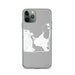 Custom iPhone 11 Pro Katama Bay Massachusetts Map Phone Case in Classic
