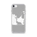 Custom iPhone SE Katama Bay Massachusetts Map Phone Case in Classic