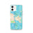Custom iPhone 12 Katama Bay Massachusetts Map Phone Case in Watercolor