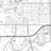 Katy Texas Map Print in Classic Style Zoomed In Close Up Showing Details