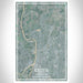 Keizer Oregon Map Print Portrait Orientation in Afternoon Style With Shaded Background