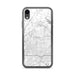 Custom iPhone XR Keller Texas Map Phone Case in Classic